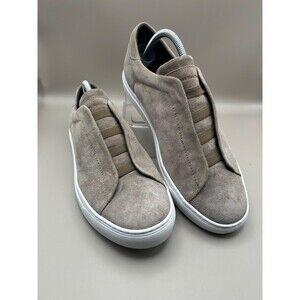 To Boot New York Adam Derrick Mens Stone Taupe Suede Slip On Sneaker Size 9.5